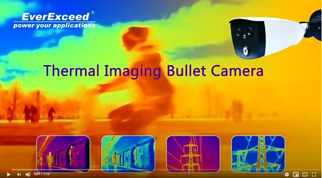 EverExceed cámara de imagen tims tipo bala para evitar propagación de COVID - 19