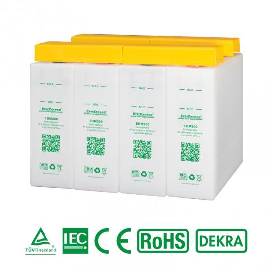 1.2 v wiederaufladbare wartungsfreie NICD-Batterie