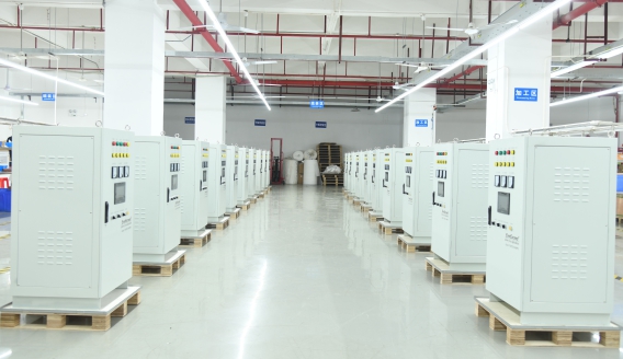 EverExceed completó sinproblemas la producción de cargadores de baterías industriales para el project de subestación