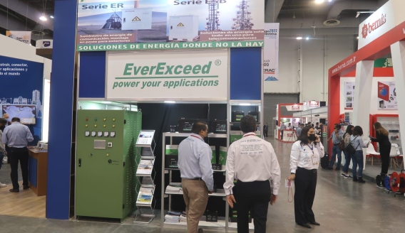 Everexceed的exitosa participación在expo electric international -2022上
