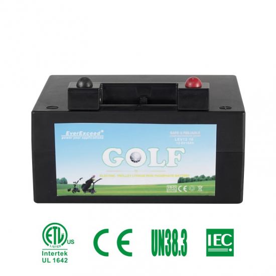 磷酸锂电池为高尔夫球提供动力