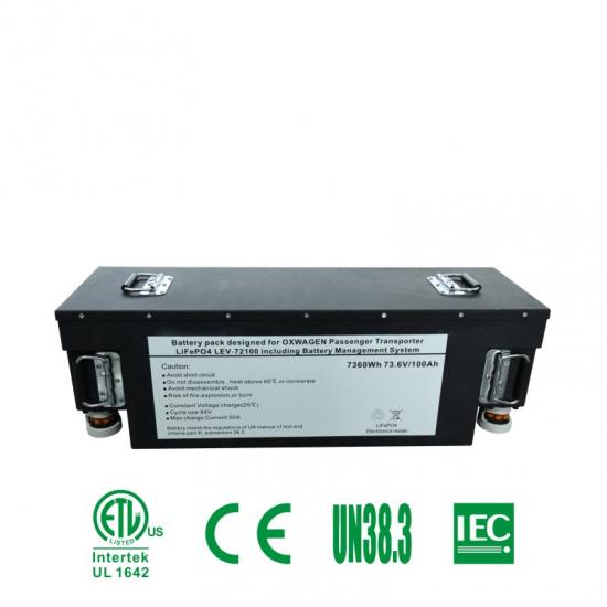Soluzione di batterie al litio per AGV