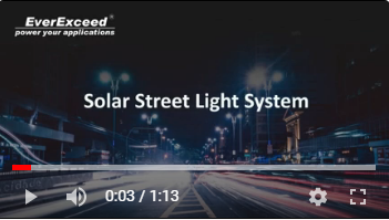 Solarny系统oświetlenia ulicznego EverExceed EVSTL领导
