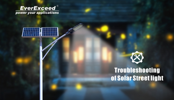 Como solucionar o problema do Solar Street Light?